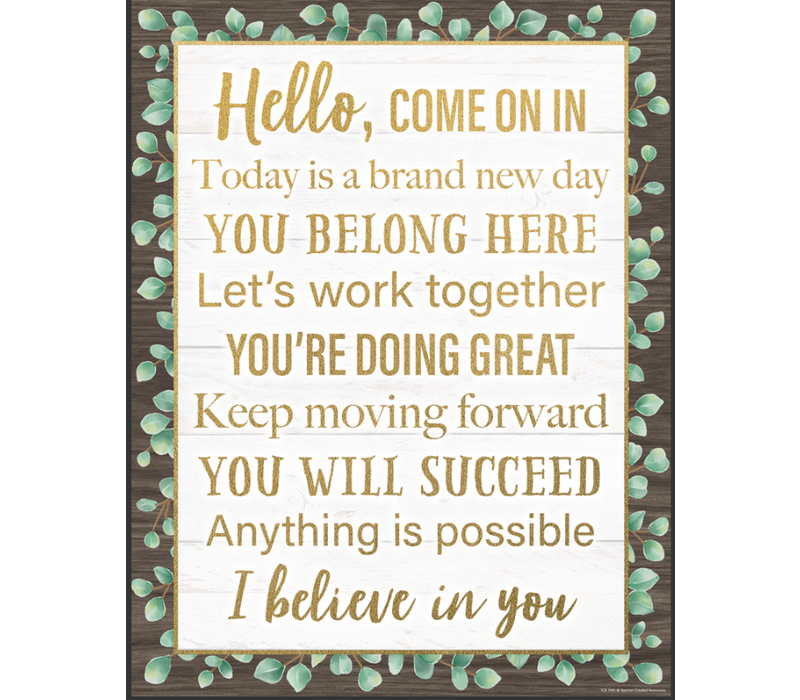 Eucalyptus Hello Chart*