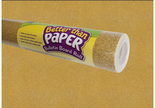 Teacher Created Resources Better than Paper - Gold Shimmer  Bulletin Board Roll*