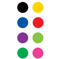 Colorful Circles Mini Stickers*