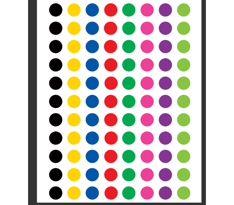 Colorful Circles Mini Stickers*