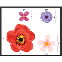 Wildflowers Accents - Assorted Sizes*