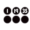 Teacher Created Resources Black and White Numbers Magnetic Accents
