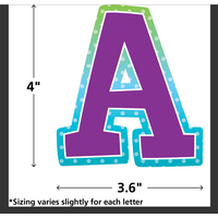 Colorful Vibes Bold Block 4" Letters Combo Pack*