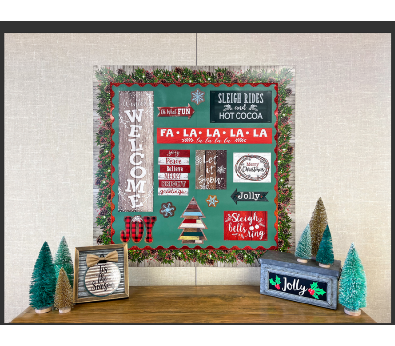 Home Sweet Classroom Winter Mini Bulletin Board*