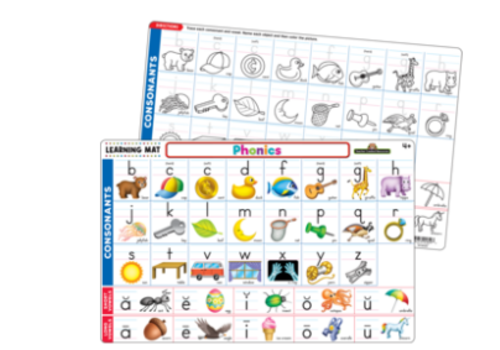 Teacher Created Resources Phonics Learning Mat*