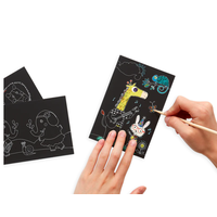 Mini Kit Scratch & Scribble Safari Party*