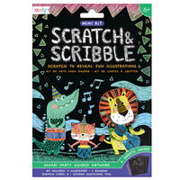 Mini Kit Scratch & Scribble Safari Party*