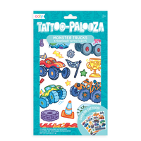 Tattoo-Palooza Temporary Tattoos - Monster Truck - 3 Sheets*