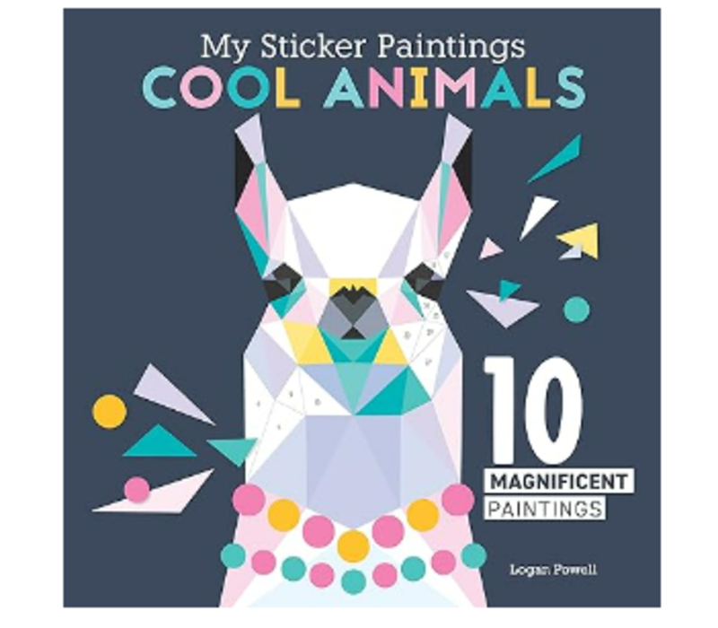 My Sticker Paintings- Cool Animals