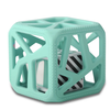 Malarkey Kids Chew Cube - Easy-Grip Teether Rattle - mint