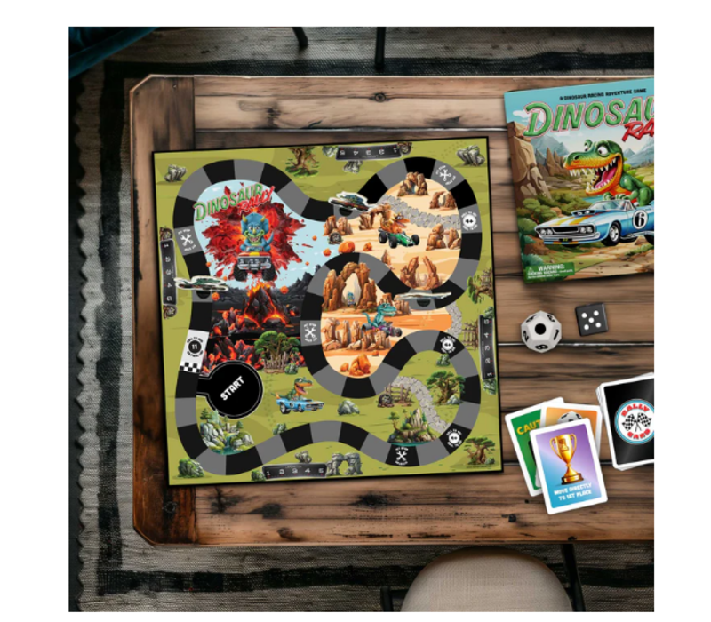 Dinosaur Rally  Board Game*