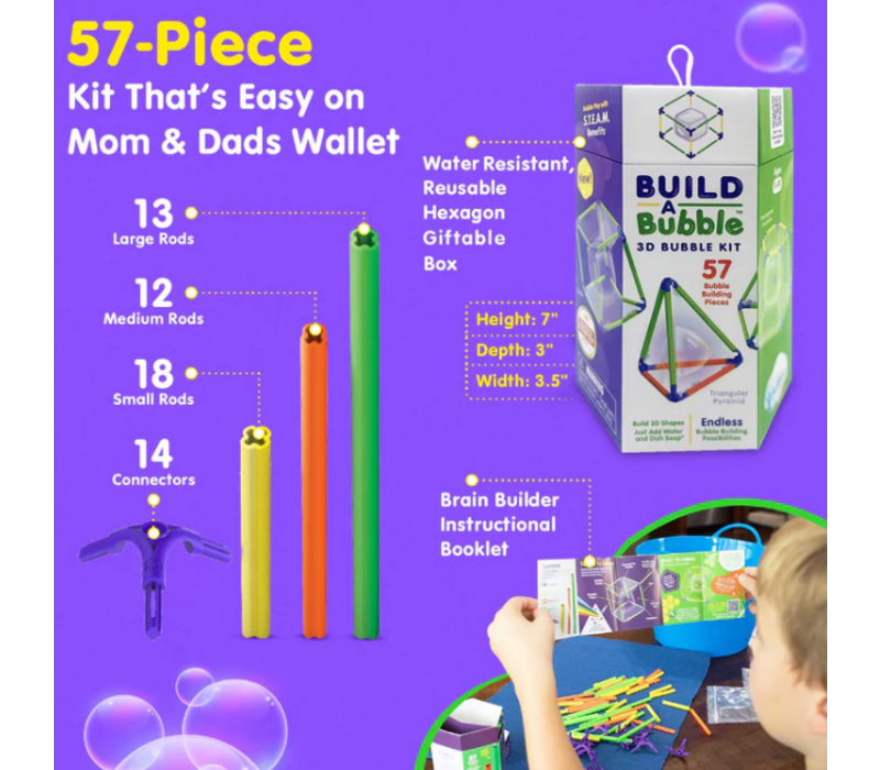 Build A Bubble 3D Bubble Kit - South Beach Bubbles*