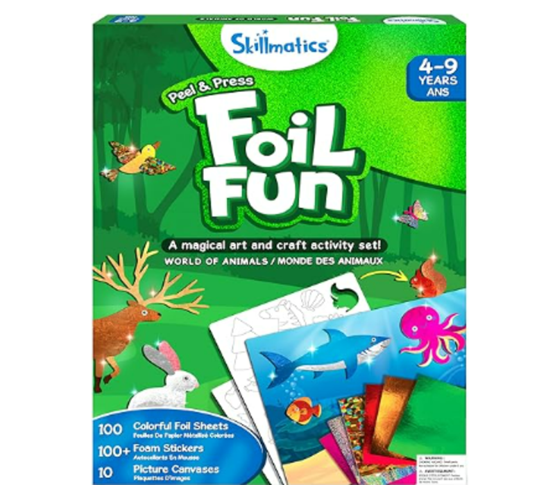 Peel & Press Foil Fun -  World of Animals*