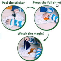 Peel & Press Foil Fun -  World of Animals*