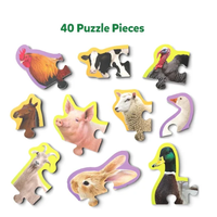 Step by Step Puzzles - Farm Animals*