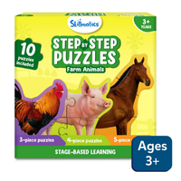 Step by Step Puzzles - Farm Animals*
