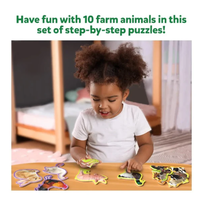 Step by Step Puzzles - Farm Animals*