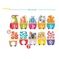 Make-a-Match Puzzle Number Train*