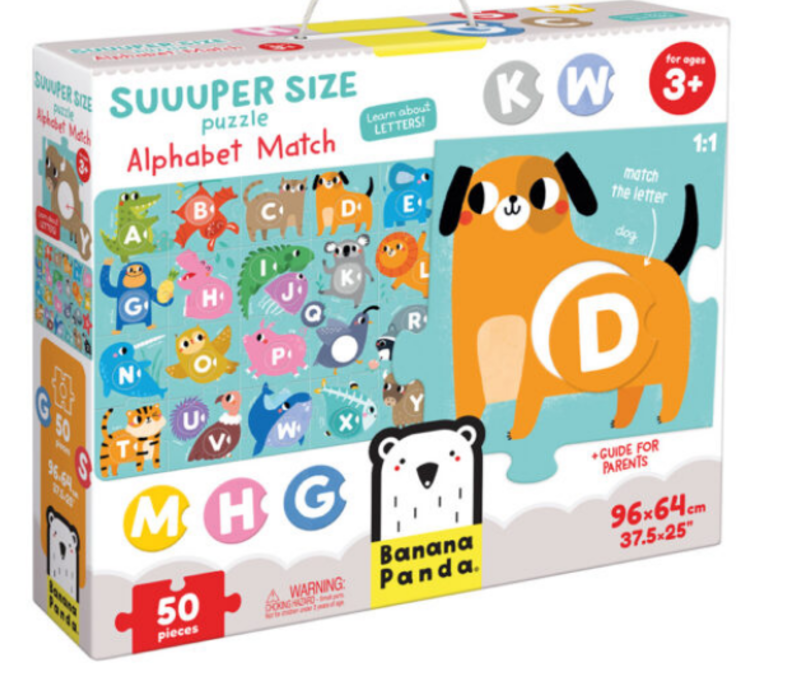 Suuuper Size Puzzle Alphabet Match*