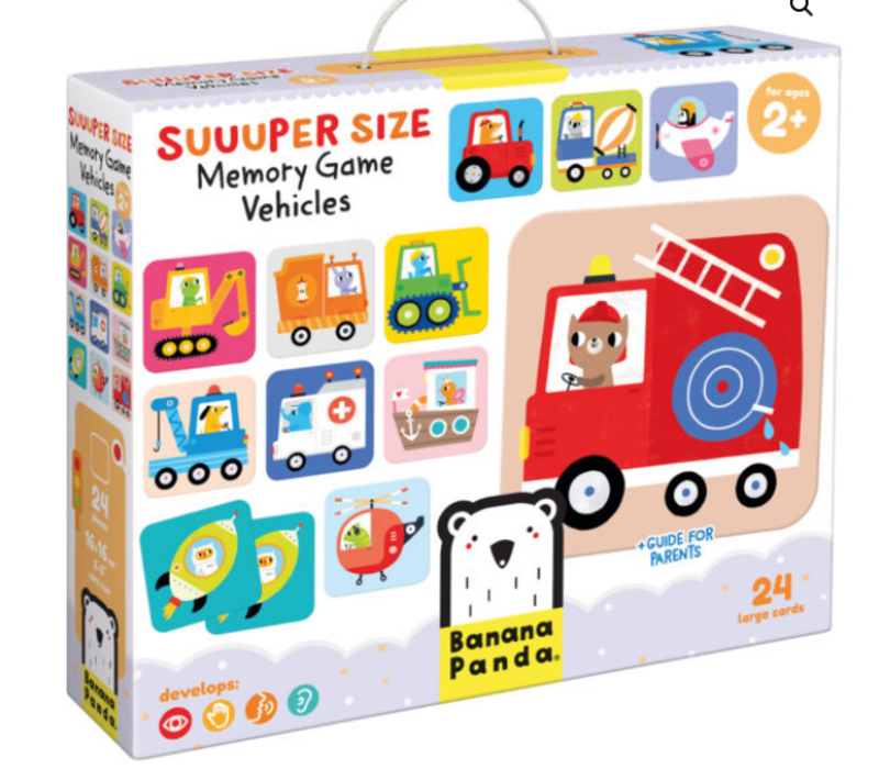 Suuuper Size Memory Game Vehicles*