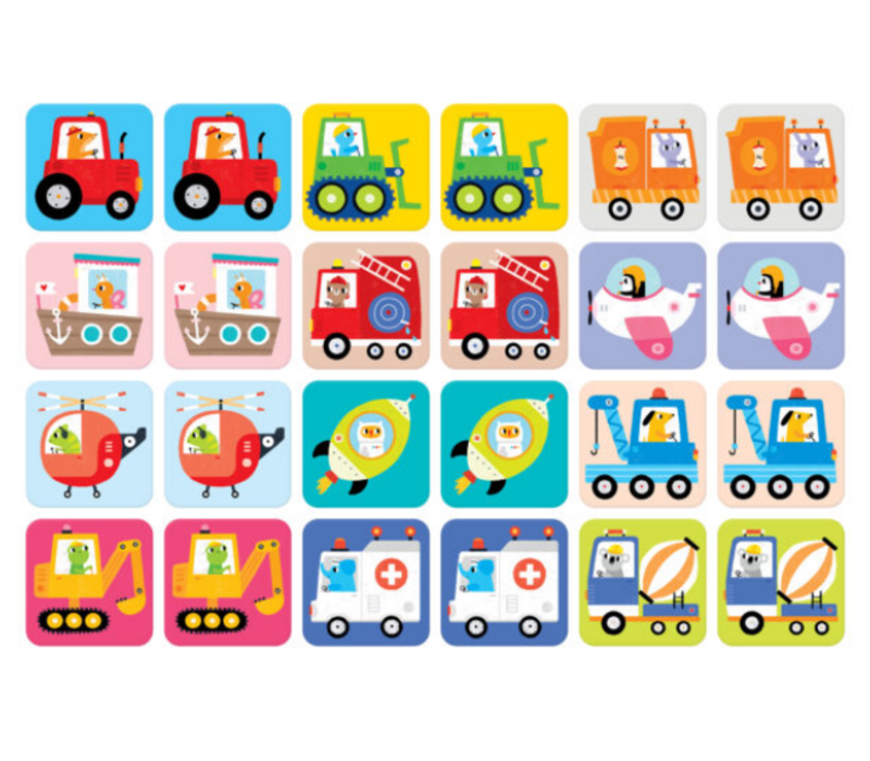 Suuuper Size Memory Game Vehicles*