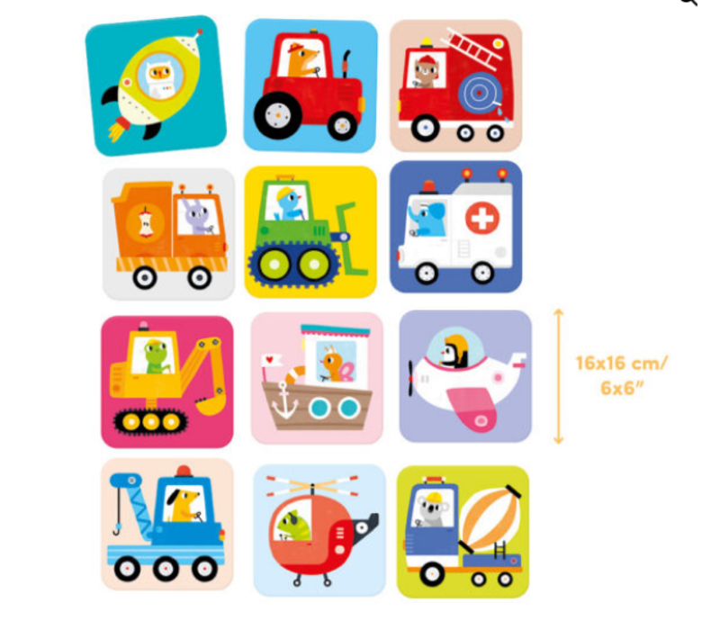 Suuuper Size Memory Game Vehicles*
