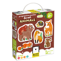Progressive Puzzles Forest Animals*