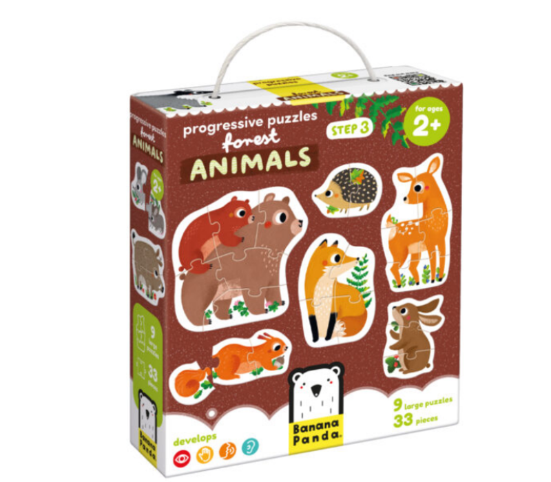 Progressive Puzzles Forest Animals*