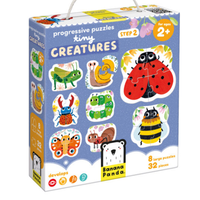 Progressive Puzzles Tiny Creatures*