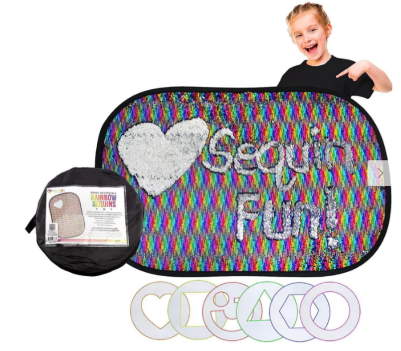 Giant Reversible RAINBOW SEQUINS Toy*