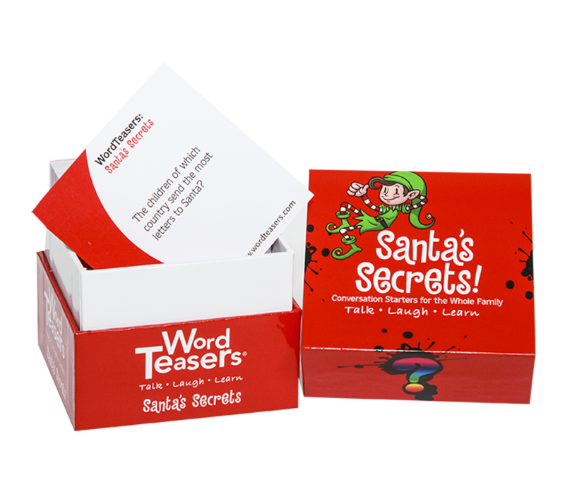 Santa’s Secrets! Word Teaser's  Card Game