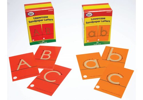 Didax Sandpaper Letters, lowercase