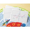 Didax Write-On/ Wipe-Off Coordinate Mats, set of 10