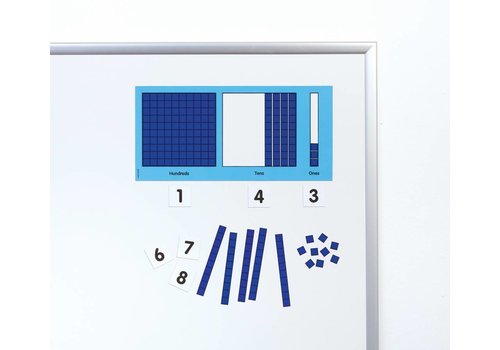 Didax Magnetic Base Ten Place Value Set