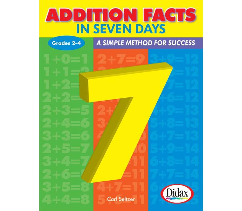 Addition Facts in 7 Days  (D)