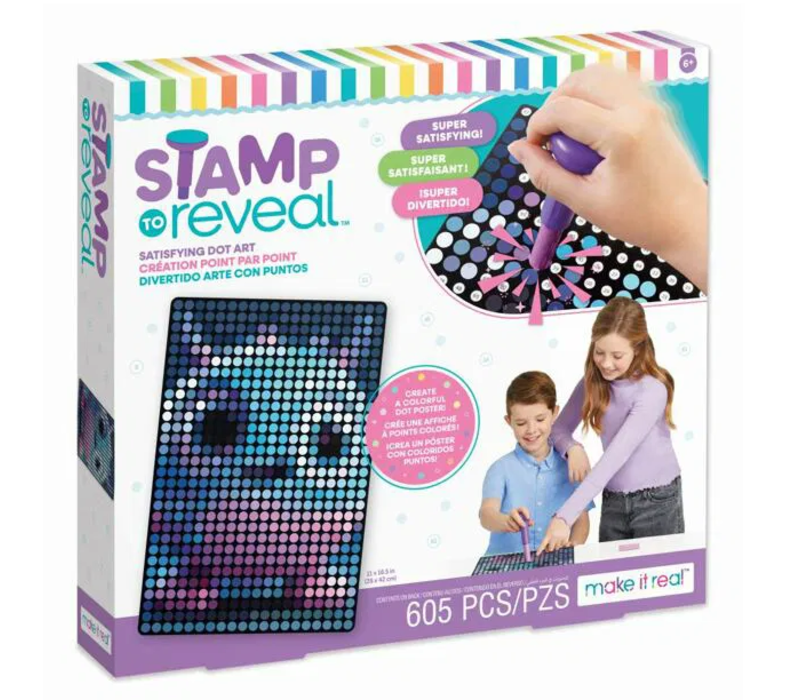 Make It Real Stamp to Reveal-Puff Monster*