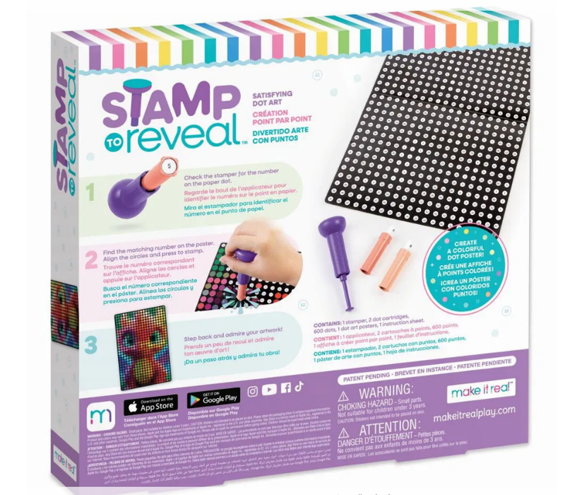 Make It Real Stamp to Reveal-Glow Dragon*