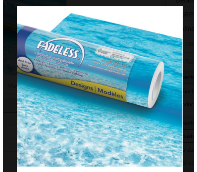 Fadeless Paper 4ft x 50 ft - Under the Sea*