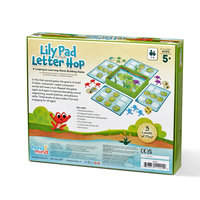 Lily Pad Letter Hop Word Building Game