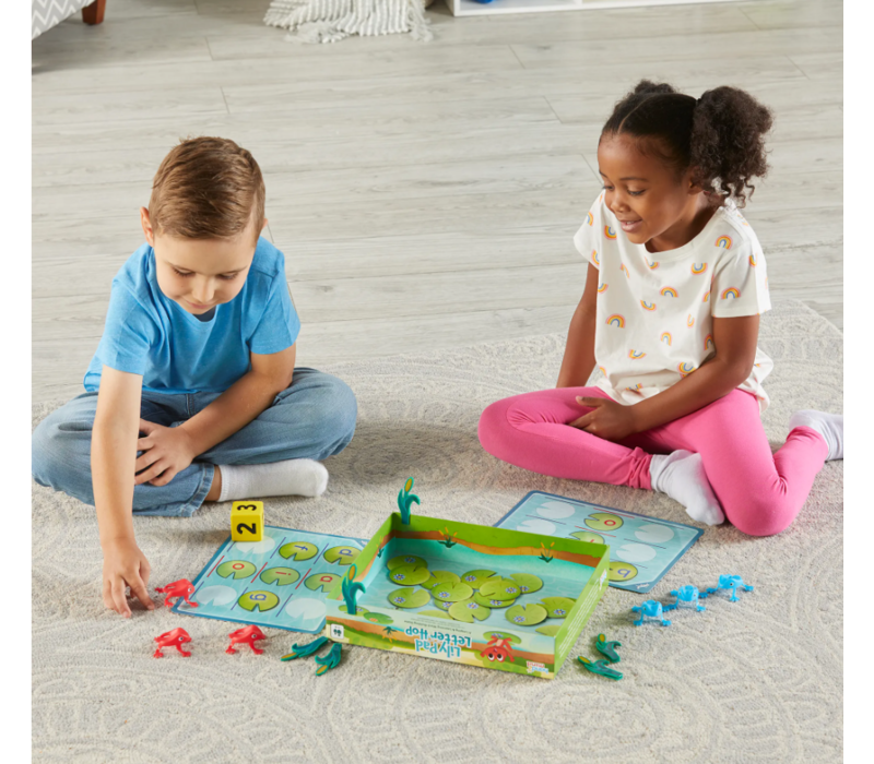 Lily Pad Letter Hop Word Building Game*