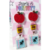 Lessons In Positivity Paper and Pencil Earrings*