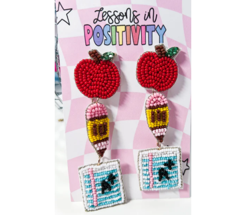 Paper and Pencil Earrings*