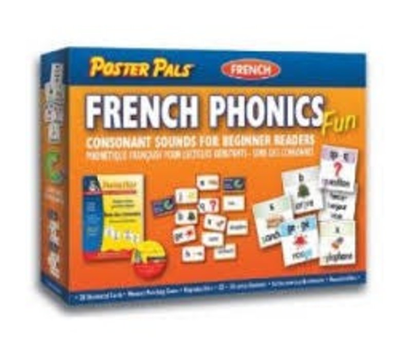 French Phonics Fun Game - Consonants for Beginner Readers