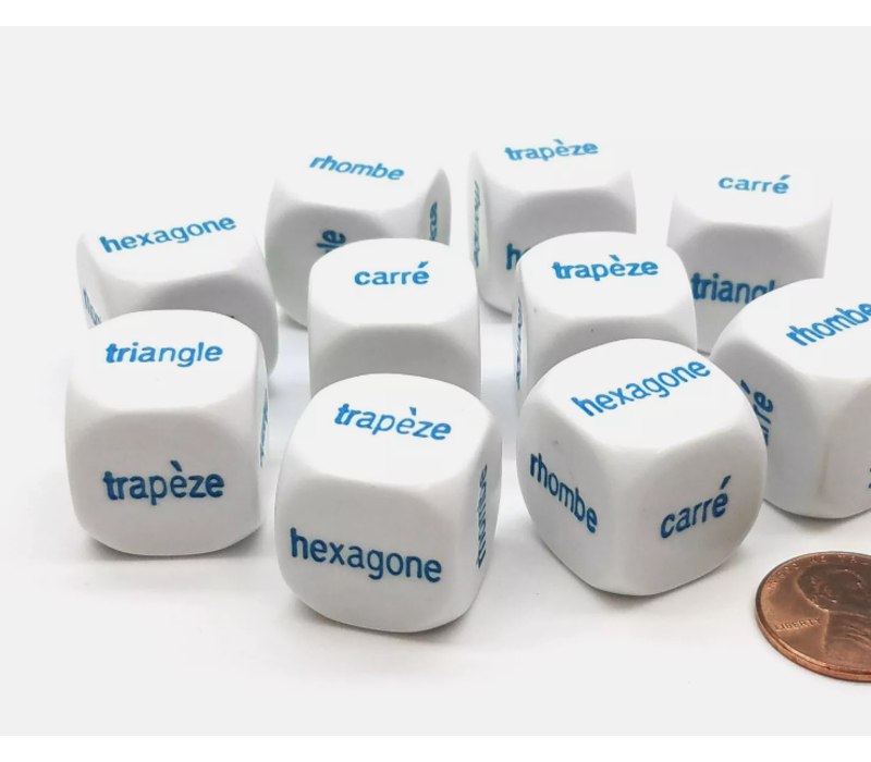 Shape Dice - French