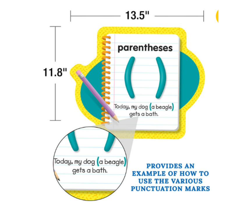 Punctuation Bulletin Board Set Grade K-5*