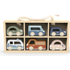 Speedy Monkey Car Display case w/ 6 vehicles*