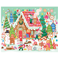 36pc Floor Puzzle - Gingerbread House*