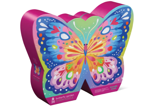 Crocodile Creek 36-Pc Puzzle/Butterfly Garden*