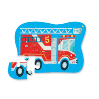 12-pc Mini Puzzle/Fire Truck