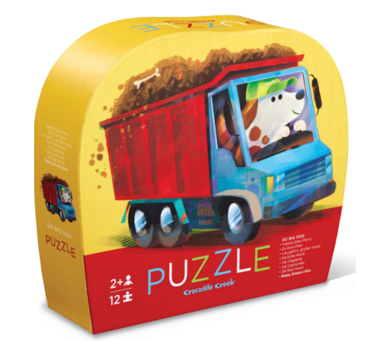 12-pc Shaped box Puzzle/Go Big Dog*